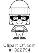 Girl Clipart #1322794 by Cory Thoman