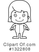 Girl Clipart #1322808 by Cory Thoman
