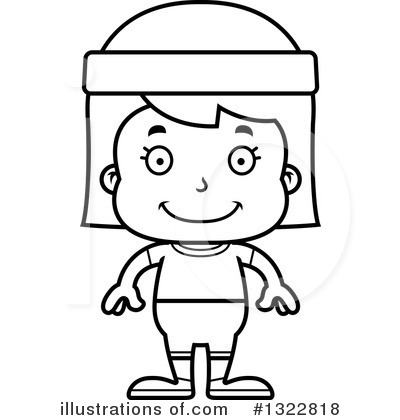 Royalty-Free (RF) Girl Clipart Illustration by Cory Thoman - Stock Sample #1322818