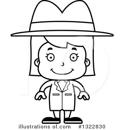 Royalty-Free (RF) Girl Clipart Illustration by Cory Thoman - Stock Sample #1322830