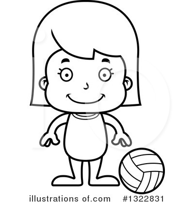 Royalty-Free (RF) Girl Clipart Illustration by Cory Thoman - Stock Sample #1322831