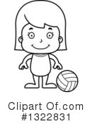Girl Clipart #1322831 by Cory Thoman