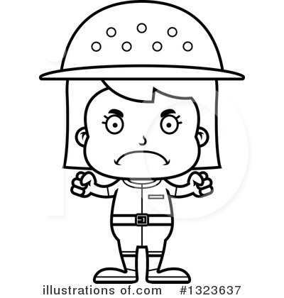 Royalty-Free (RF) Girl Clipart Illustration by Cory Thoman - Stock Sample #1323637