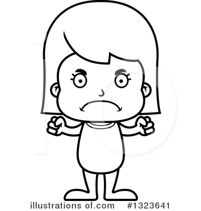Royalty-Free (RF) Girl Clipart Illustration by Cory Thoman - Stock Sample #1323641