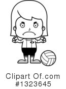 Girl Clipart #1323645 by Cory Thoman