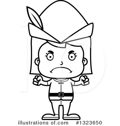 Royalty-Free (RF) Girl Clipart Illustration by Cory Thoman - Stock Sample #1323650
