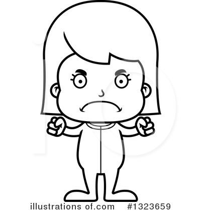 Royalty-Free (RF) Girl Clipart Illustration by Cory Thoman - Stock Sample #1323659