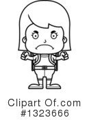 Girl Clipart #1323666 by Cory Thoman