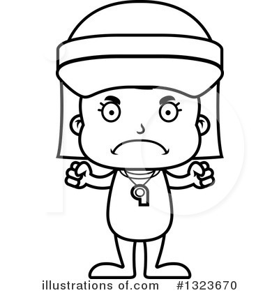 Royalty-Free (RF) Girl Clipart Illustration by Cory Thoman - Stock Sample #1323670