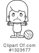 Girl Clipart #1323677 by Cory Thoman