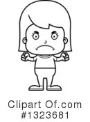 Girl Clipart #1323681 by Cory Thoman