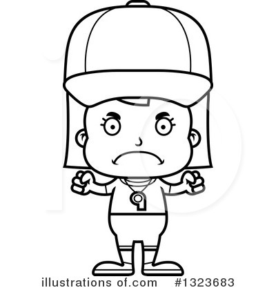 Royalty-Free (RF) Girl Clipart Illustration by Cory Thoman - Stock Sample #1323683