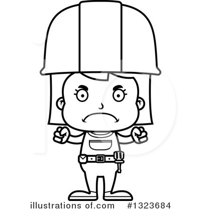 Royalty-Free (RF) Girl Clipart Illustration by Cory Thoman - Stock Sample #1323684