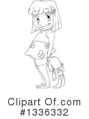 Girl Clipart #1336332 by Liron Peer