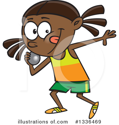 Track And Field Clipart #1336469 by toonaday