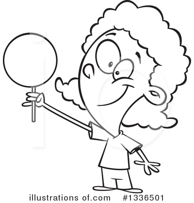 Royalty-Free (RF) Girl Clipart Illustration by toonaday - Stock Sample #1336501