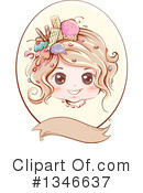 Girl Clipart #1346637 by BNP Design Studio