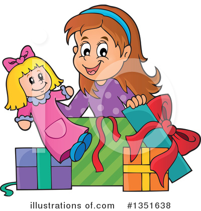 Christmas Gift Clipart #1351638 by visekart
