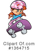 Girl Clipart #1364715 by Clip Art Mascots