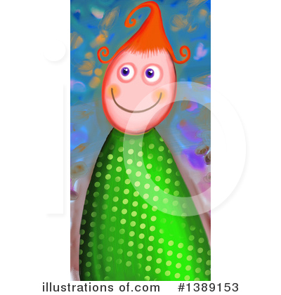 Royalty-Free (RF) Girl Clipart Illustration by Prawny - Stock Sample #1389153