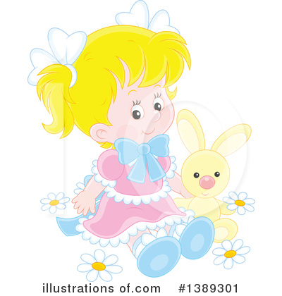 Royalty-Free (RF) Girl Clipart Illustration by Alex Bannykh - Stock Sample #1389301