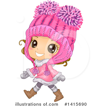 Royalty-Free (RF) Girl Clipart Illustration by BNP Design Studio - Stock Sample #1415690