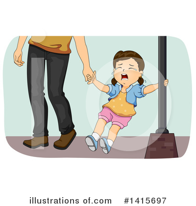 Tantrum Clipart #1415697 by BNP Design Studio