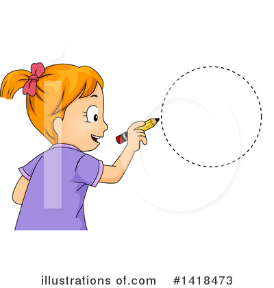 Royalty-Free (RF) Girl Clipart Illustration by BNP Design Studio - Stock Sample #1418473