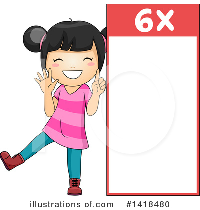 Royalty-Free (RF) Girl Clipart Illustration by BNP Design Studio - Stock Sample #1418480