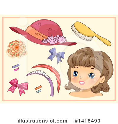 Royalty-Free (RF) Girl Clipart Illustration by BNP Design Studio - Stock Sample #1418490