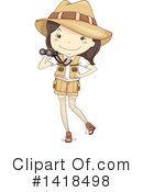 Girl Clipart #1418498 by BNP Design Studio