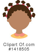 Girl Clipart #1418505 by BNP Design Studio