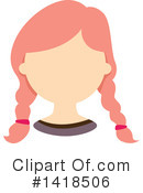 Girl Clipart #1418506 by BNP Design Studio