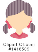 Girl Clipart #1418509 by BNP Design Studio