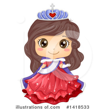 Princess Clipart #1418533 by BNP Design Studio
