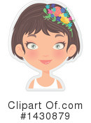Girl Clipart #1430879 by Melisende Vector
