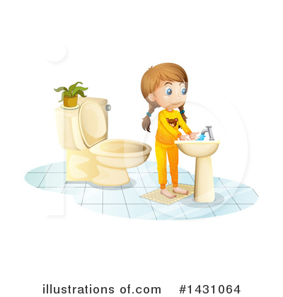 Hand Washing Clipart #1431064 by Graphics RF