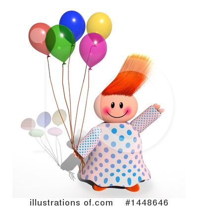 Party Balloons Clipart #1448646 by Prawny