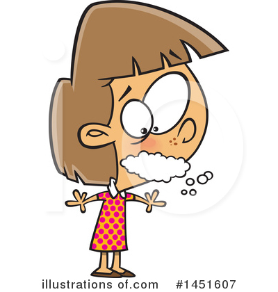 Royalty-Free (RF) Girl Clipart Illustration by toonaday - Stock Sample #1451607