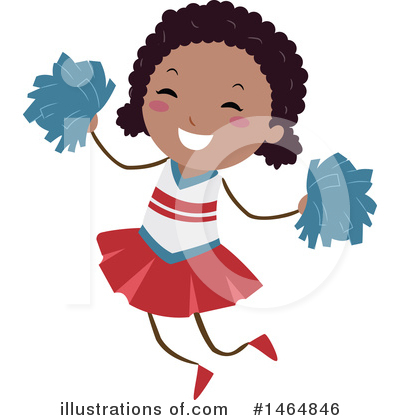 Cheerleaders Clipart #1464846 by BNP Design Studio