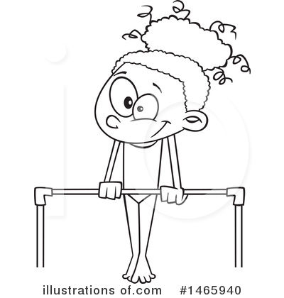 Royalty-Free (RF) Girl Clipart Illustration by toonaday - Stock Sample #1465940