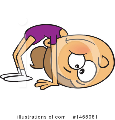 Gymnast Clipart #1465981 by toonaday