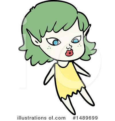 Royalty-Free (RF) Girl Clipart Illustration by lineartestpilot - Stock Sample #1489699