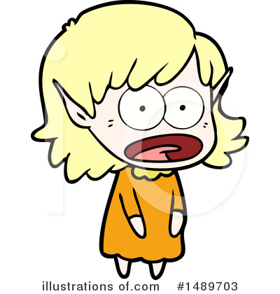 Royalty-Free (RF) Girl Clipart Illustration by lineartestpilot - Stock Sample #1489703