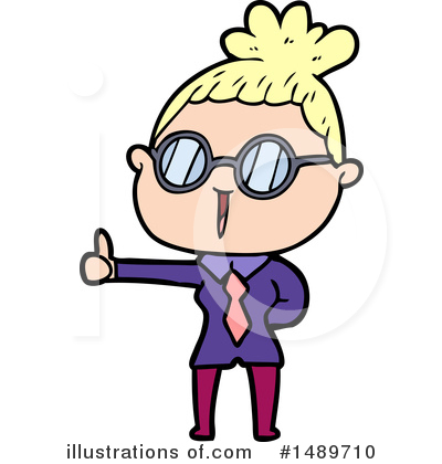 Royalty-Free (RF) Girl Clipart Illustration by lineartestpilot - Stock Sample #1489710