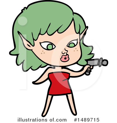 Royalty-Free (RF) Girl Clipart Illustration by lineartestpilot - Stock Sample #1489715