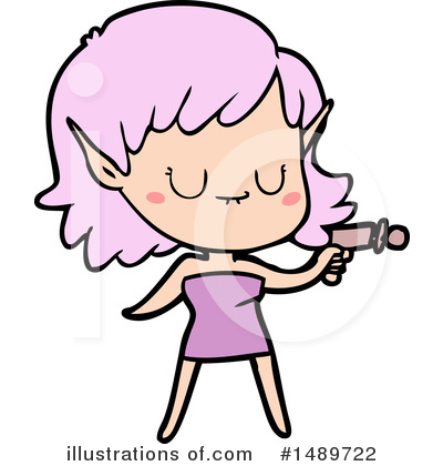 Royalty-Free (RF) Girl Clipart Illustration by lineartestpilot - Stock Sample #1489722