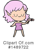 Girl Clipart #1489722 by lineartestpilot