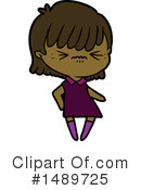 Girl Clipart #1489725 by lineartestpilot