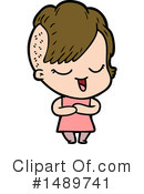 Girl Clipart #1489741 by lineartestpilot